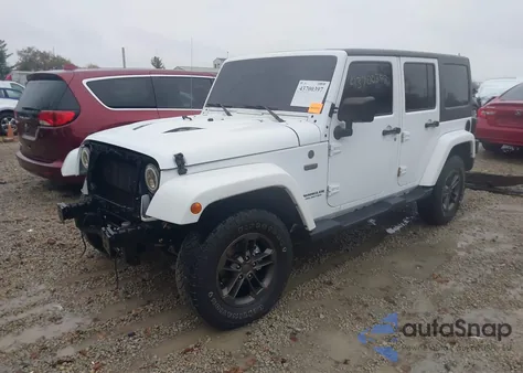 2016 Jeep Wrangler Unlimited 75Th Anniversary from USA, damaged, VIN 1C4BJWEG5GL198565